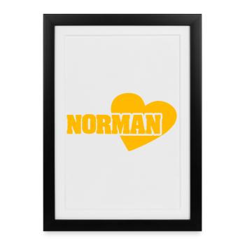Or Normand - Affiche encadrée (27 × 37 cm) - noir - Devant