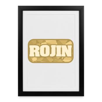 Rojin as health - Framed poster (27 × 37 cm) - black - Front