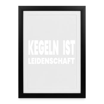 skittles - Framed poster (27 × 37 cm) - black - Front