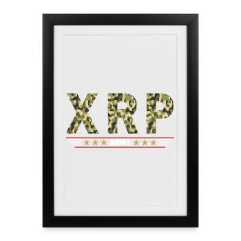 Armée XRP - Affiche encadrée (27 × 37 cm) - noir - Devant