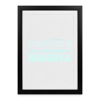 Woman's name Mi - Framed poster (27 × 37 cm) - black - Front