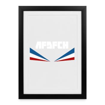AFDFCH Rostock - Framed poster (27 × 37 cm) - black - Front