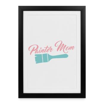 Painter Varnisher - Framed poster (27 × 37 cm) - black - Front