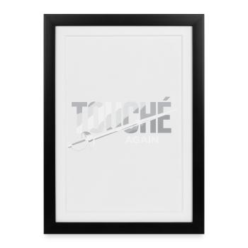 Fencing Fencing Fencing Athlete Fencing Club Sports - Framed poster (27 × 37 cm) - black - Front