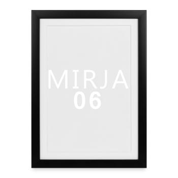 Jungle 2026 Carnival Costume Mirja Style - Framed poster (27 × 37 cm) - black - Front