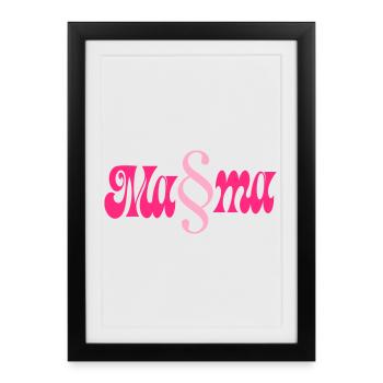 Lois sur les mères de loi - Affiche encadrée (27 × 37 cm) - noir - Devant