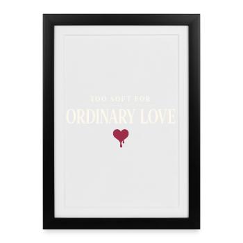 Vampiric Romantic Romance Goth Dark - Framed poster (27 × 37 cm) - black - Front