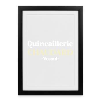 Quincaillerie Chaudard Vesoul - The 7th Company - Framed poster (27 × 37 cm) - black - Front