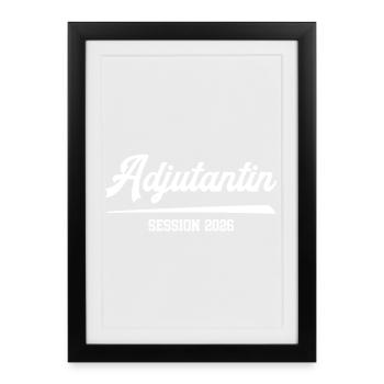 Adjutant 2026 Carnival Prince's Guide Costume - Framed poster (27 × 37 cm) - black - Front
