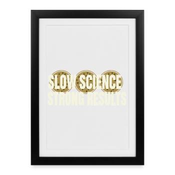 microbiology - Framed poster (27 × 37 cm) - black - Front