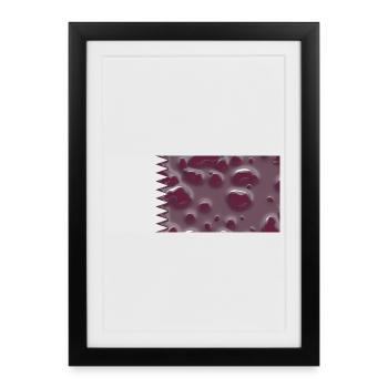 Le Qatar en tant que pays - Affiche encadrée (27 × 37 cm) - noir - Devant