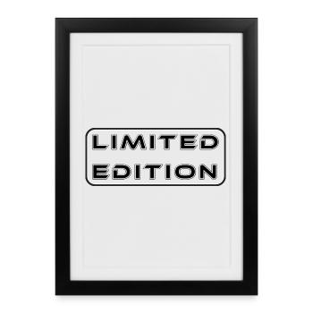 Limited Edition Unique Cool Crazy Fashion - Framed poster (27 × 37 cm) - black - Front
