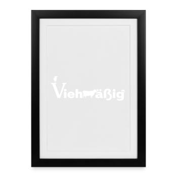 Livestock-wise - Framed poster (27 × 37 cm) - black - Front