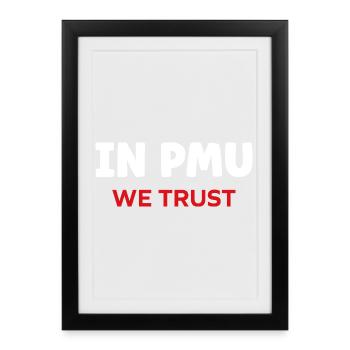 Pmu - Framed poster (27 × 37 cm) - black - Front