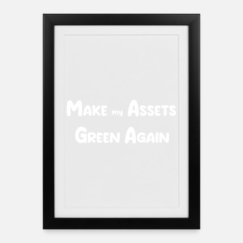 MAGA hats - Framed poster (27 × 37 cm) - black