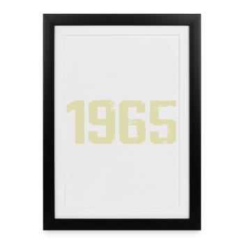 Jubilee 1965 - Framed poster (27 × 37 cm) - black - Front