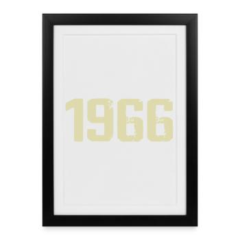 Jubilee 1966 - Framed poster (27 × 37 cm) - black - Front