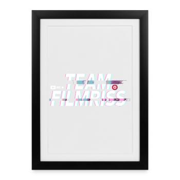 Équipe de Majorque Filmriss Party JGA Équipe de la fête Malle - Affiche encadrée (27 × 37 cm) - noir - Devant