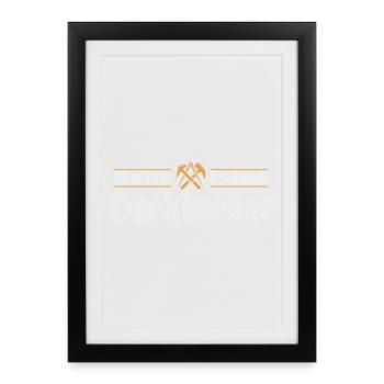 Roofers Crafts Guild Signs - Framed poster (27 × 37 cm) - black - Front