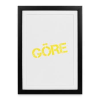 Brat - Framed poster (27 × 37 cm) - black - Front