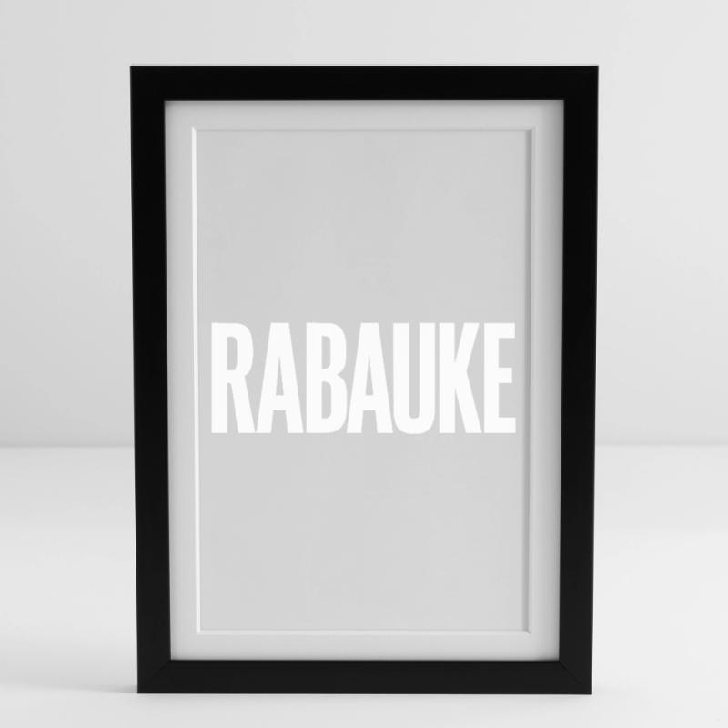 Loubard Affiche encadrée (27 × 37 cm)