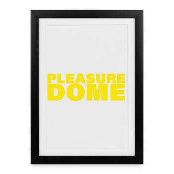 DÔME DE PLAISIR - Affiche encadrée (27 × 37 cm) - noir - Devant