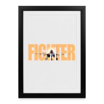 Fighter Su-30SM - Framed poster (27 × 37 cm) - black - Front