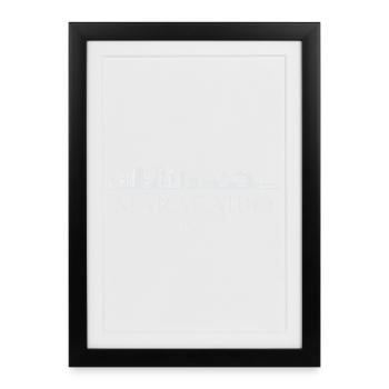Maracaibo Skyline, Maracaibo Venezuela - Affiche encadrée (27 × 37 cm) - noir - Devant