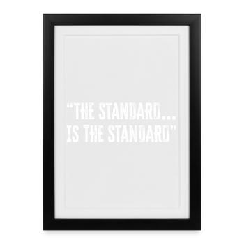 Leader Coach Sports Coach or Personal Coach Leader - Framed poster (27 × 37 cm) - black - Front