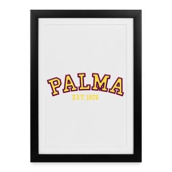 Palma Est. 1976 - Framed poster (27 × 37 cm) - black - Front