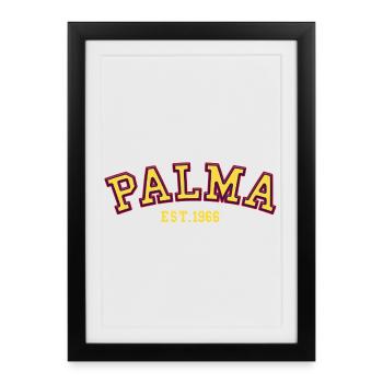 Palma Est. 1966 - Framed poster (27 × 37 cm) - black - Front