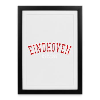 Eindhoven Est. 1976 - Framed poster (27 × 37 cm) - black - Front