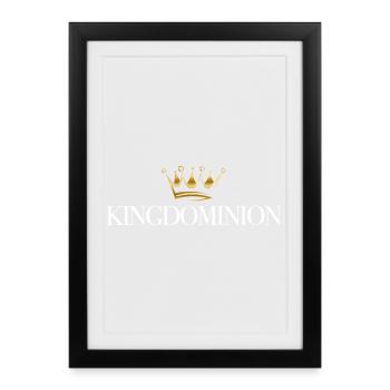 royaume - Affiche encadrée (27 × 37 cm) - noir - Devant