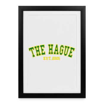 The Hague Est. 2005 - Framed poster (27 × 37 cm) - black - Front