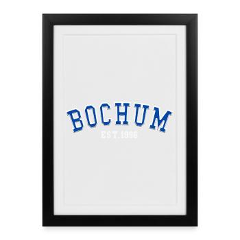 Bochum Fondée en 1996 - Affiche encadrée (27 × 37 cm) - noir - Devant