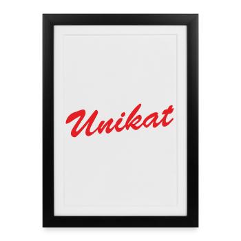 One of a kind - Framed poster (27 × 37 cm) - black - Front