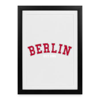 Berlin_Est_1965 - Framed poster (27 × 37 cm) - black - Front
