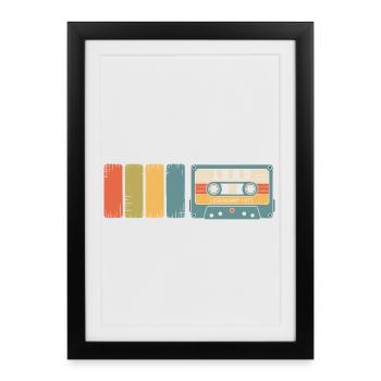 1993 Vintage Original 1993 Birthday Gift - Framed poster (27 × 37 cm) - black - Front