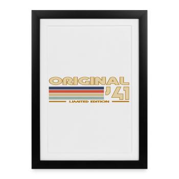 1941 - Framed poster (27 × 37 cm) - black - Front