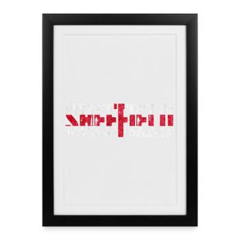 Sheffield, England - Framed poster (27 × 37 cm) - black - Front