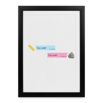 Rock & Rule - Framed poster (27 × 37 cm) - black - Front