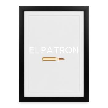 El Patron – The Top G Look - Framed poster (27 × 37 cm) - black - Front