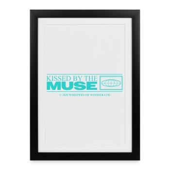Inspired & Creative – Aesthetic Statement - Framed poster (27 × 37 cm) - black - Front