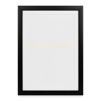 Millésime 1996 30 ans Anniversaire Vintage Cadeau. - Affiche encadrée (27 × 37 cm) - noir - Devant