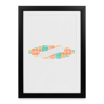 Albert as a given name - Framed poster (27 × 37 cm) - black - Front