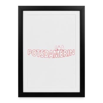 Potsdamer - Framed poster (27 × 37 cm) - black - Front