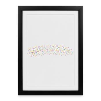 Bubbles | CARBONATED WATER - Framed poster (27 × 37 cm) - black - Front