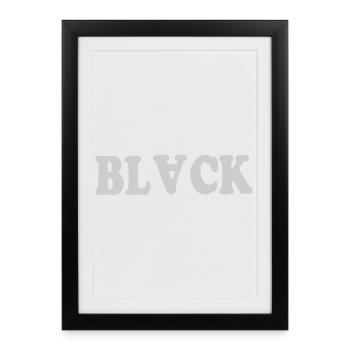 NOIR - Affiche encadrée (27 × 37 cm) - noir - Devant