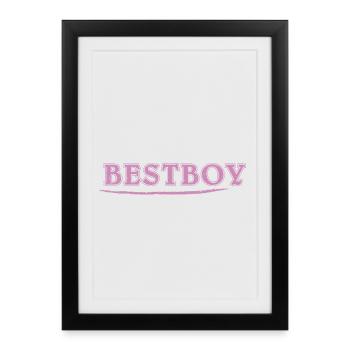 Bestboy claim - cool - Framed poster (27 × 37 cm) - black - Front