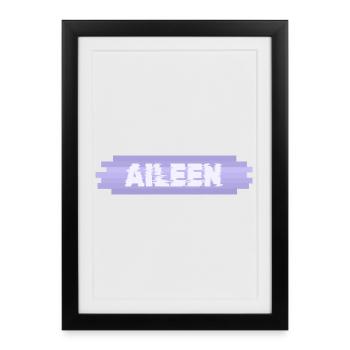 Mother Aileen - Framed poster (27 × 37 cm) - black - Front